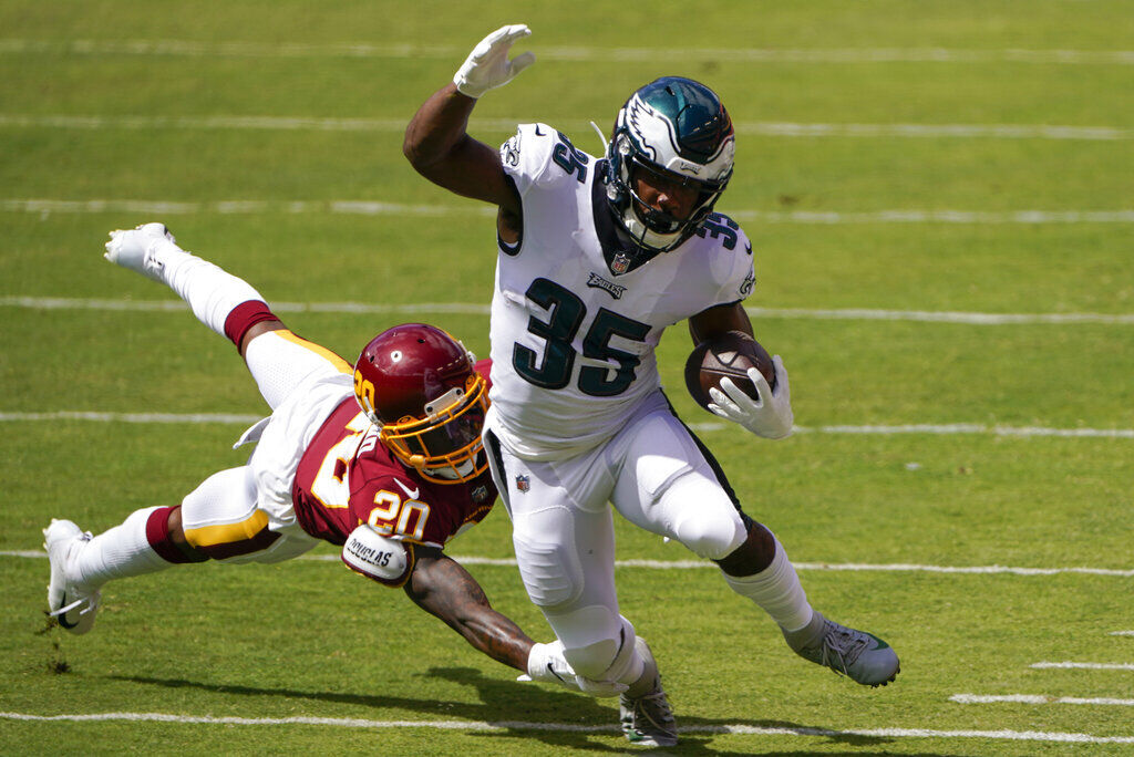 APTOPIX Eagles Washington Football